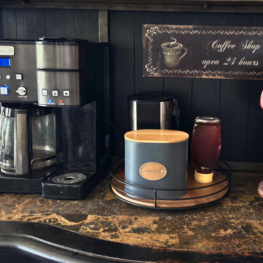 Rotating Coffee Bar Tray